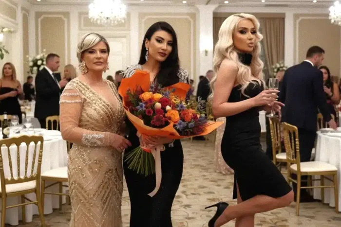 sanda ladosi la 55 de ani atrage privirile la bukarest fashion week si lasa sa se intrevada secretul