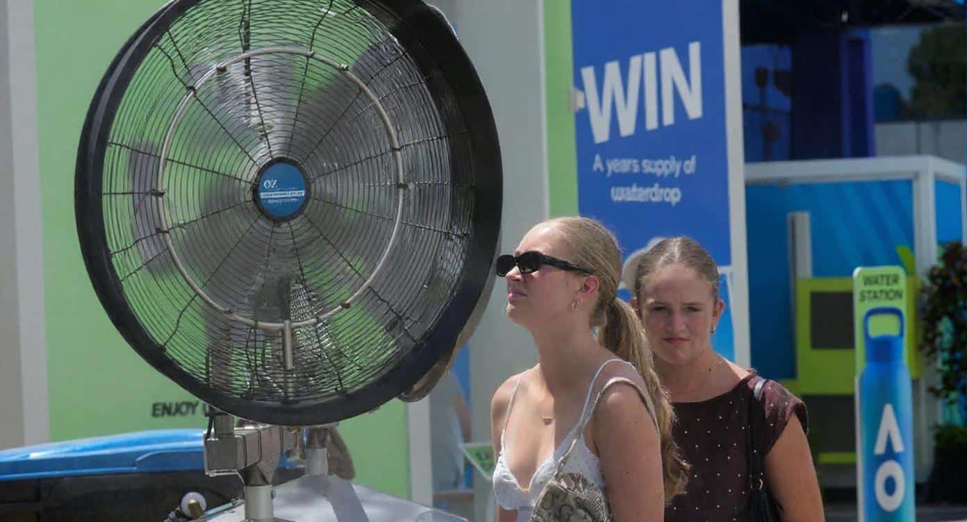 50°C în Australia – Tenisul se oprește, incendiile fac ravagii