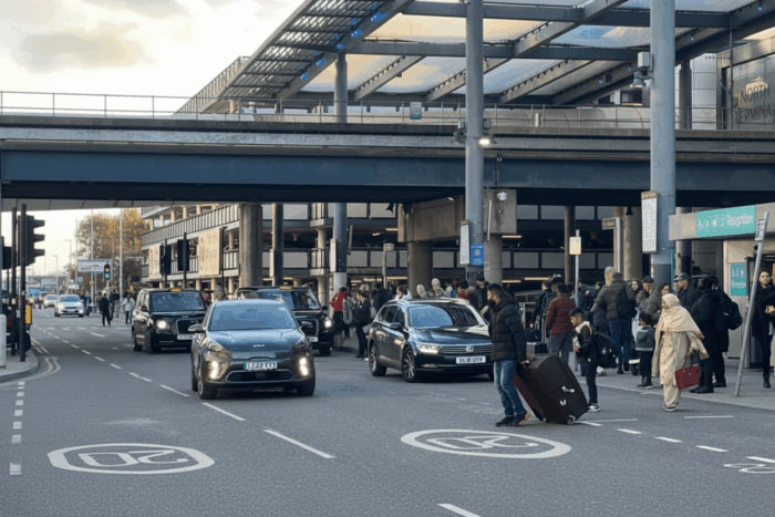 gatwick introduce taxa record de 10 lire pentru drop off