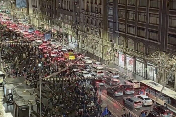 motociclist amendat la protestul aur pentru mesajul mars la moscova