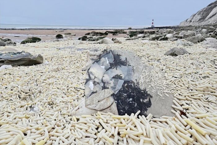 plaja din anglia sub un munte de cartofi prajiti ca n caraibe