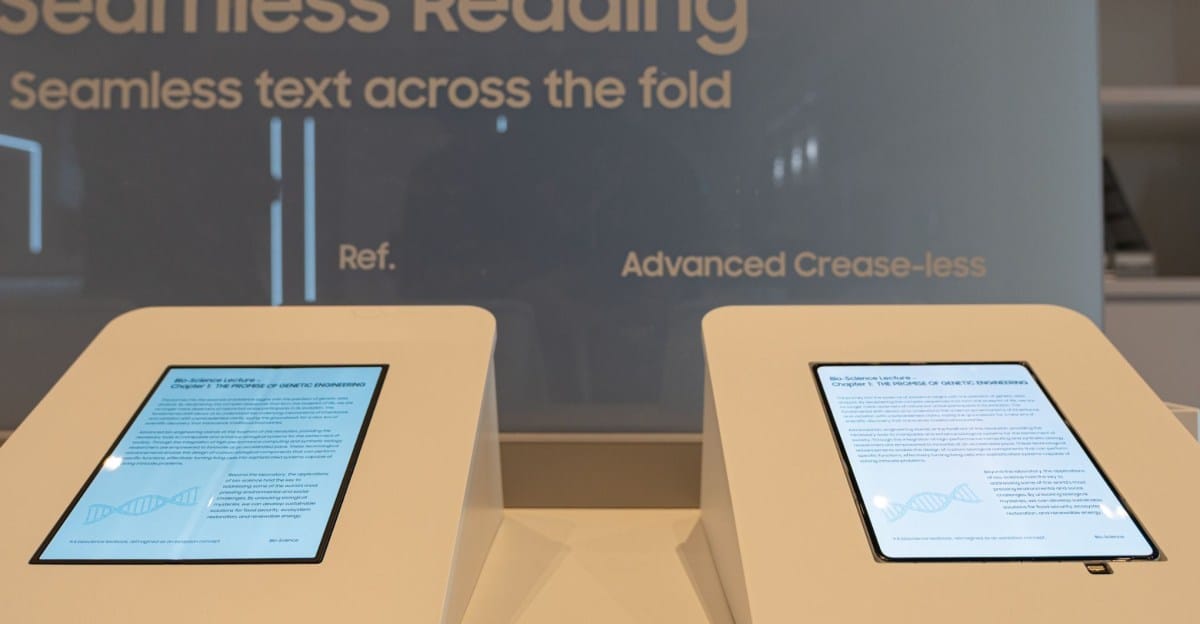 Samsung Display Lansează Primul Ecran Flexibil Fără Cută
