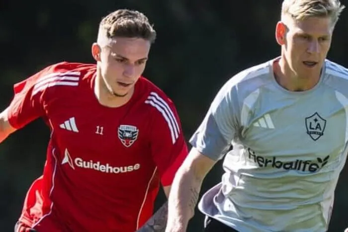 Louis Munteanu a debutat la DC United, învinsă de LA Galaxy