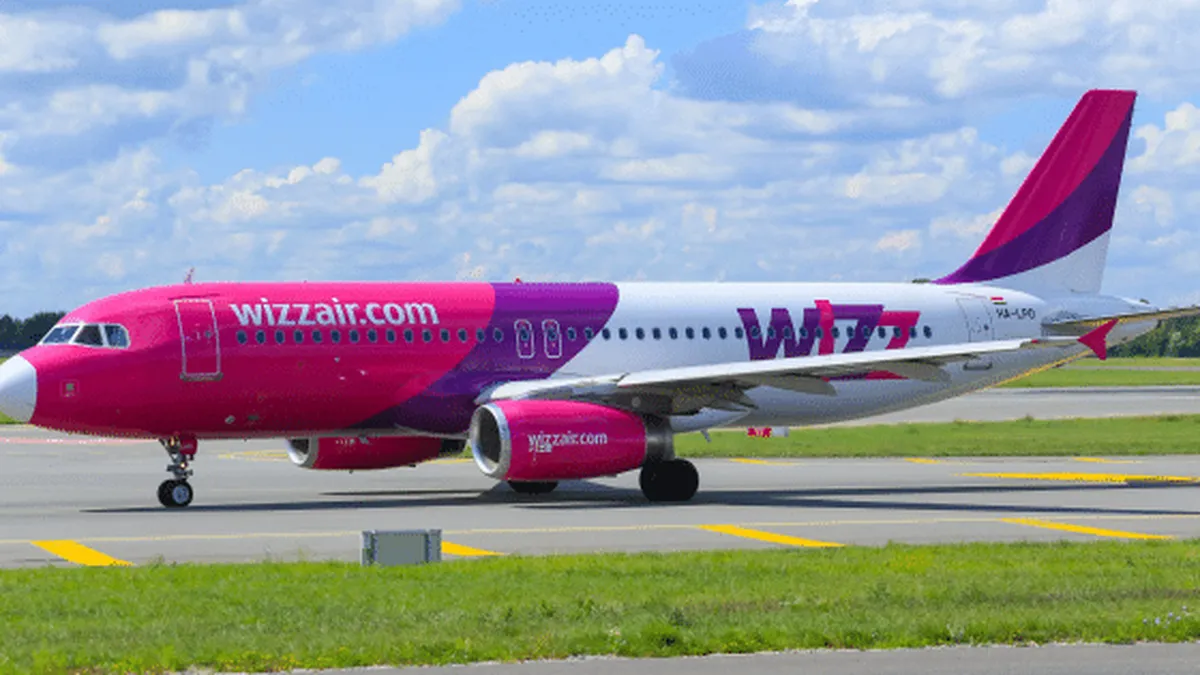 Wizz Air: Record de 14,5 milioane pasageri Ã®n RomÃ¢nia Ã®n 2025