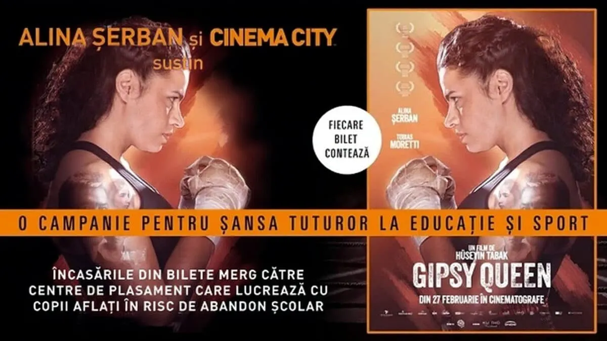 Încasări din filmul "Gipsy Queen", donate pentru educație