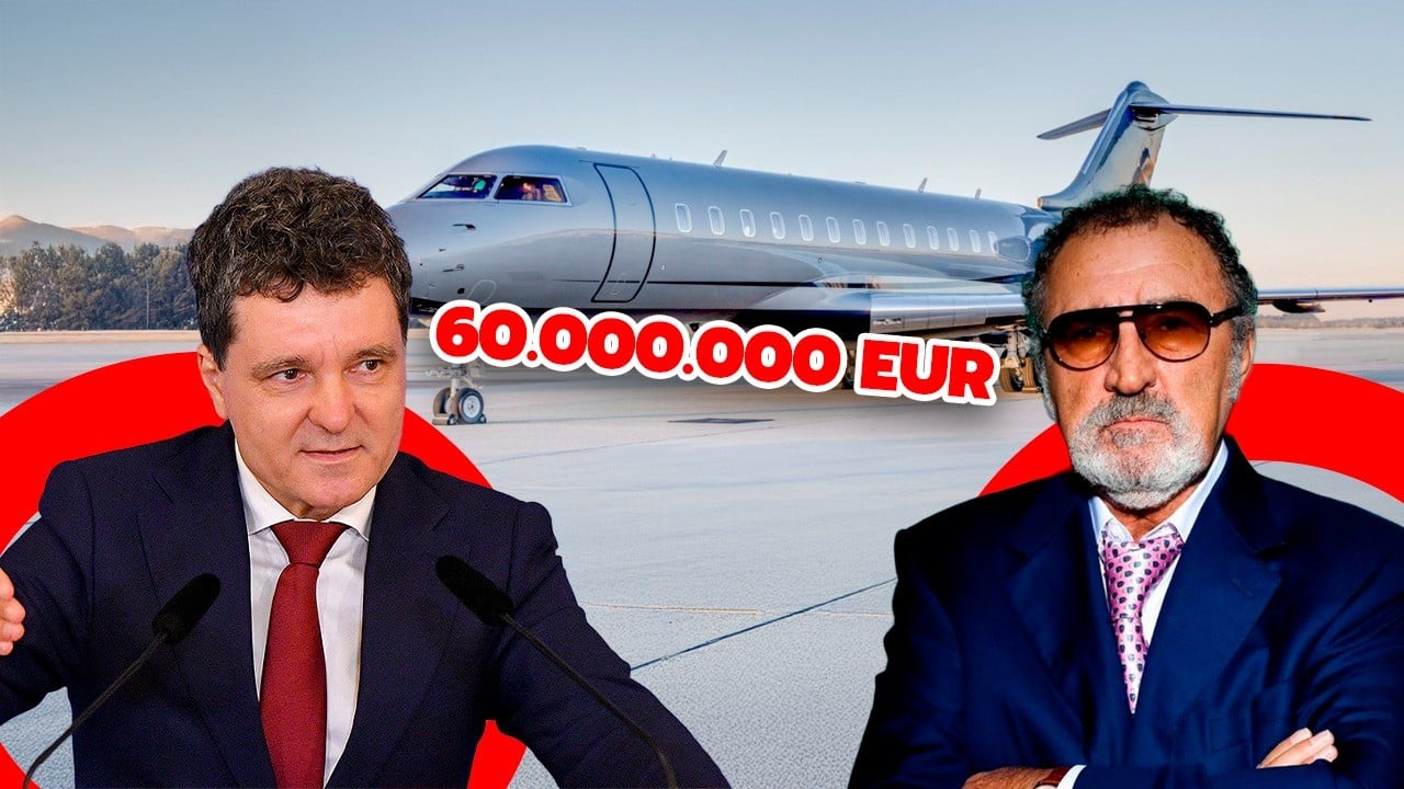 Nicușor Dan, zbor de 200.000 € cu avionul de 60 de milioane al lui Ion Țiriac