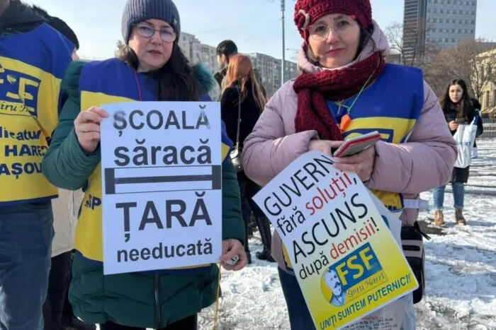 Sindicatele din Educație anunță protest la Cotroceni față de sporul de doctorat