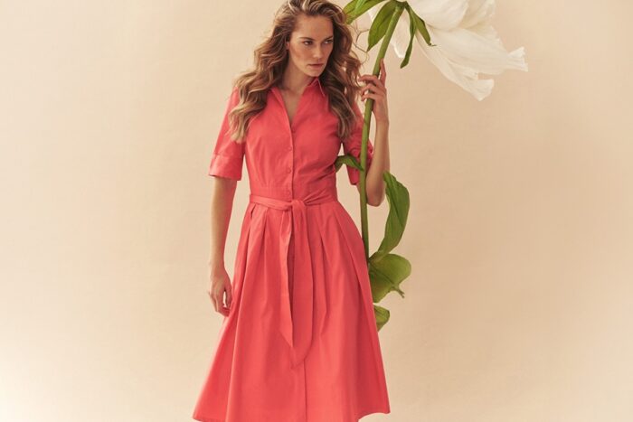 Garderoba de vară cu TATUUM – cum să porți rochii oversize și modele din in 1 rozkloszowana sukienka z bawe ny 1