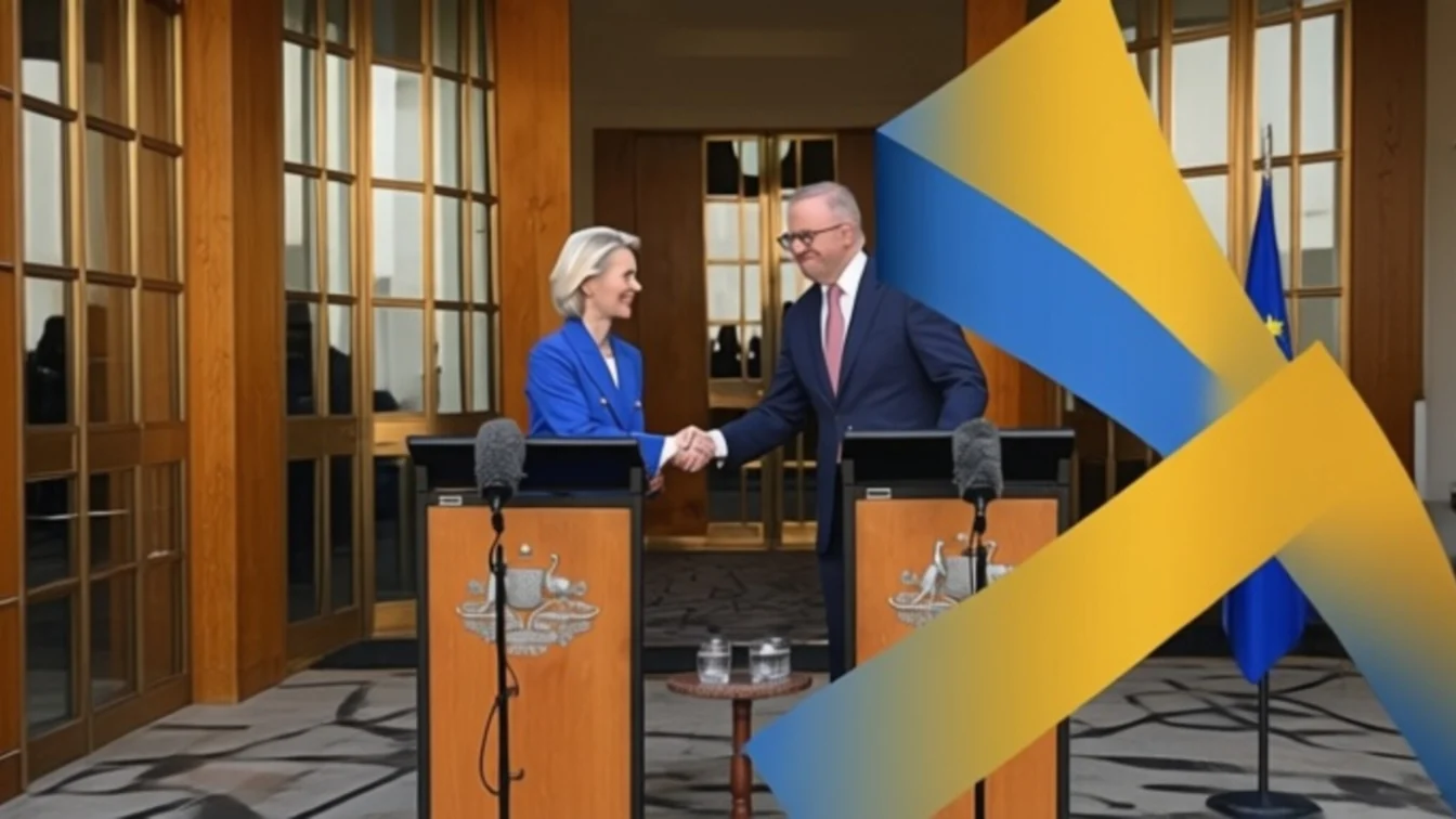 Von der Leyen încheie acordul cu Australia în timp ce Meloni pierde un referendum cheie