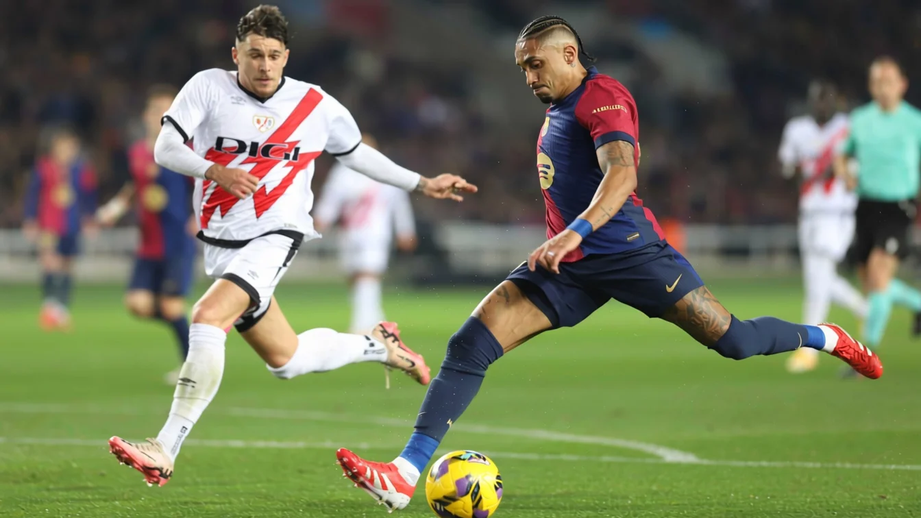 Andrei Rațiu, integralist pentru Rayo în eșecul la limită suferit la Barcelona, 0-1