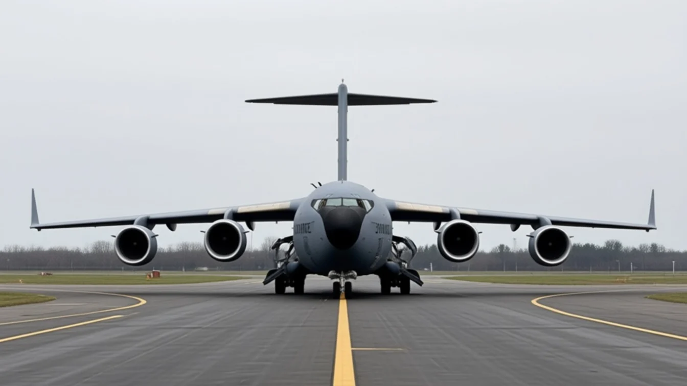 Al șaselea avion american KC-135 a aterizat la București pentru realimentare