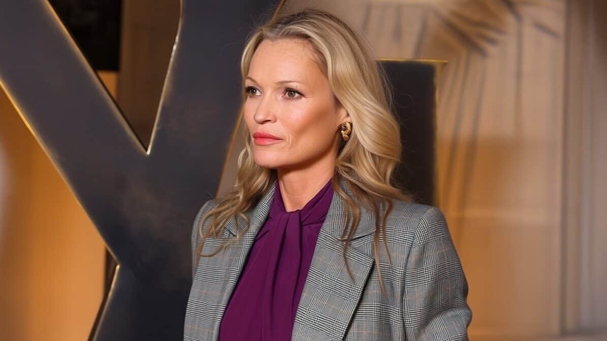 Kate Moss Saint Laurent