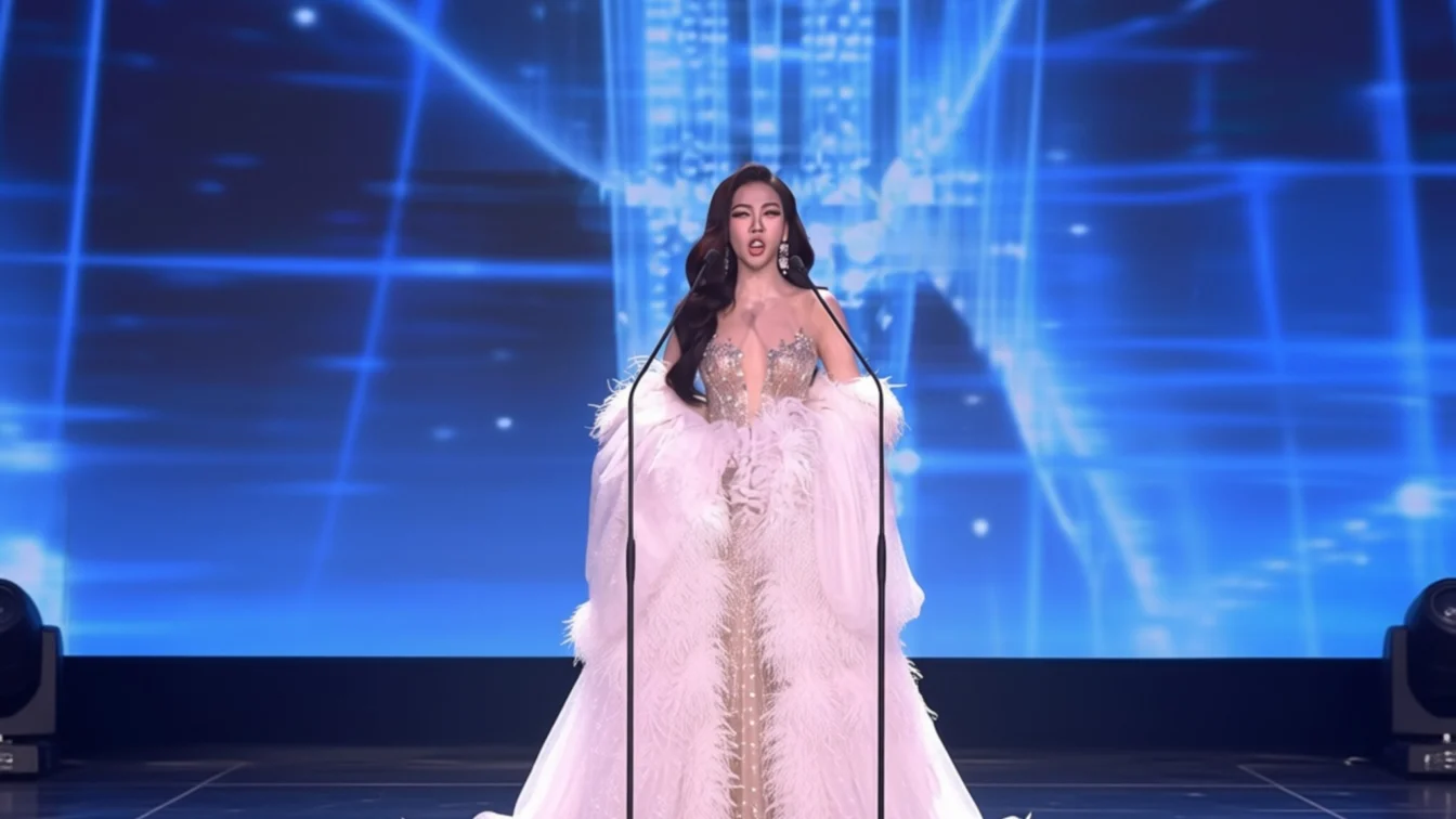 O concurentă Miss Thailanda și-a pierdut dinții pe scenă la doar 18 ani