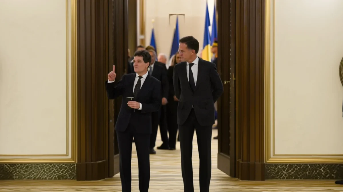 Nicușor Dan, întâlnire cu șeful NATO Mark Rutte pe fondul tensiunilor din Alianță Nicușor Dan