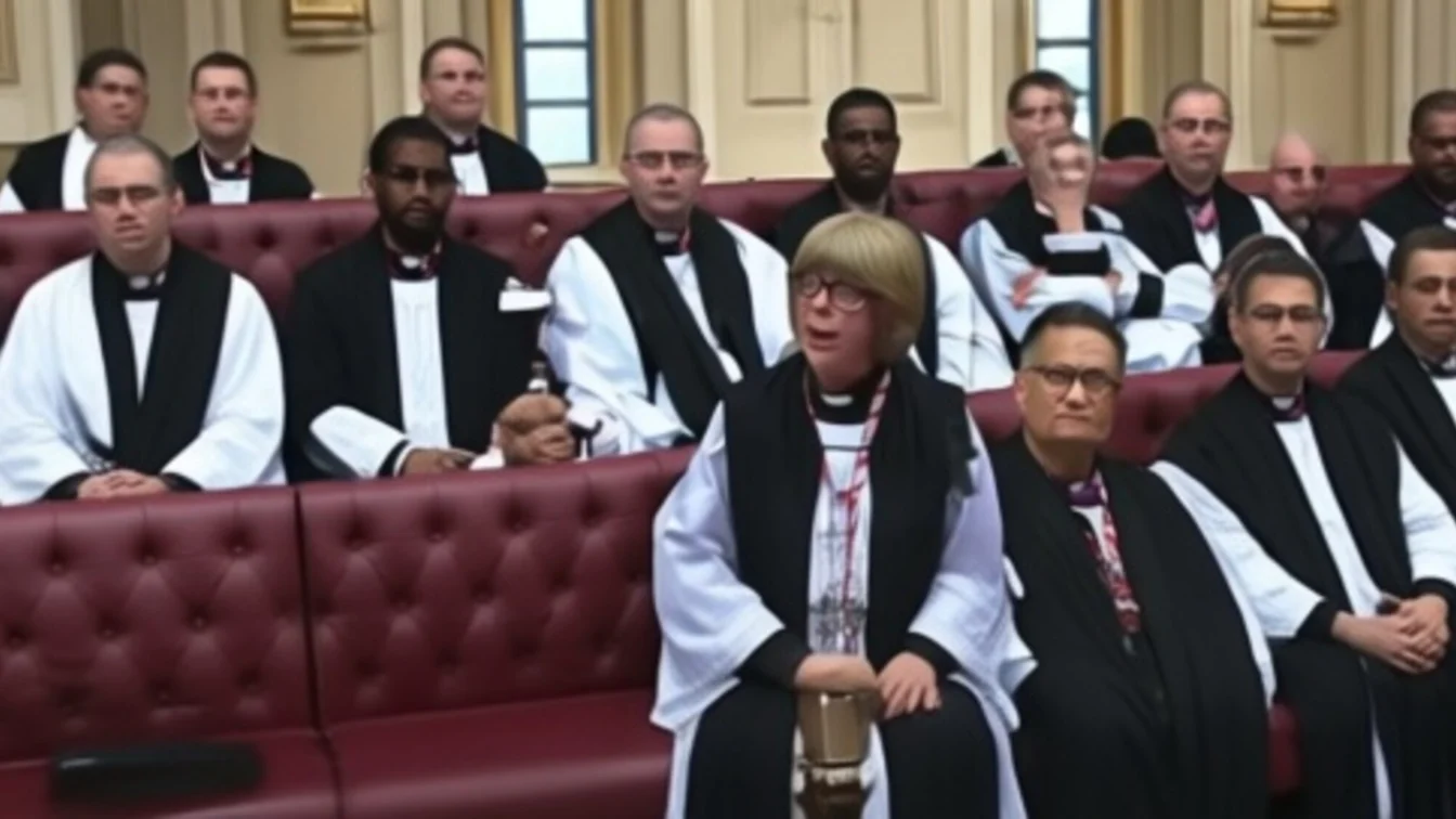 Sarah Mullally învestită prima femeie arhiepiscop de Canterbury în faţa a 2.000 de invitaţi