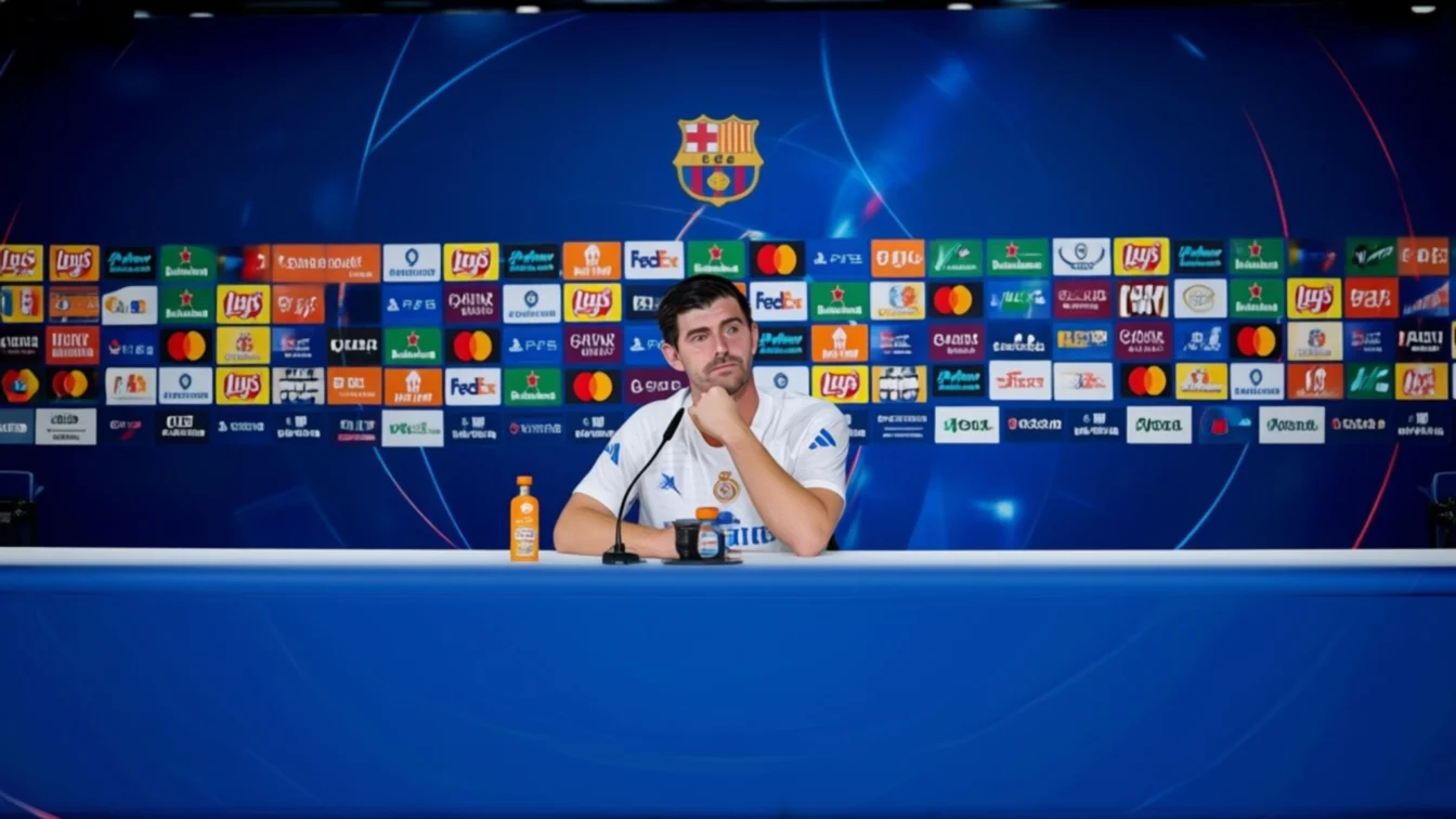 Lovitură pentru Real Madrid Thibaut Courtois lipsește șase săptămâni