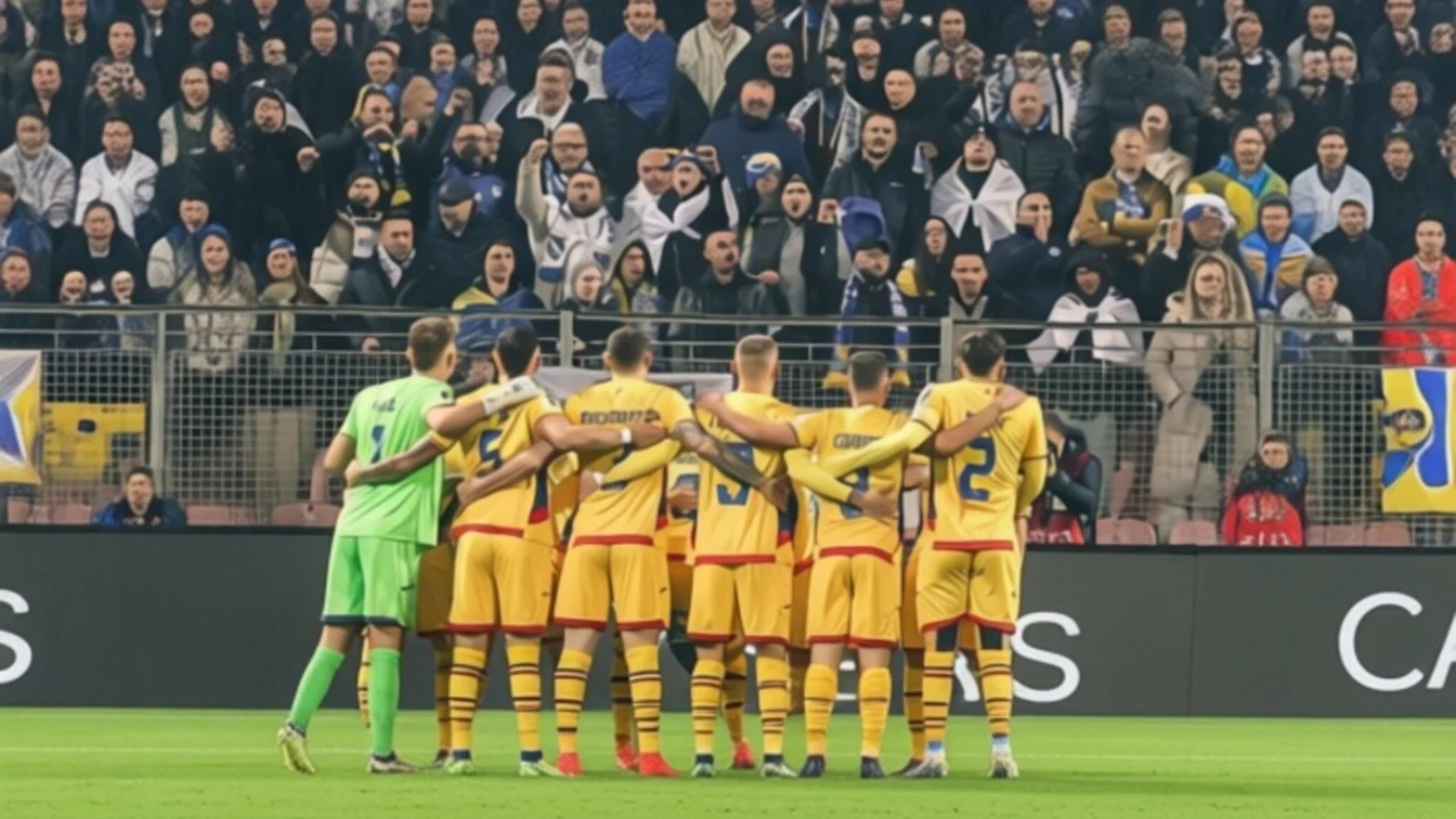 România joacă pentru Mondialul din 2026 cu peste 3.000 de fani în tribune