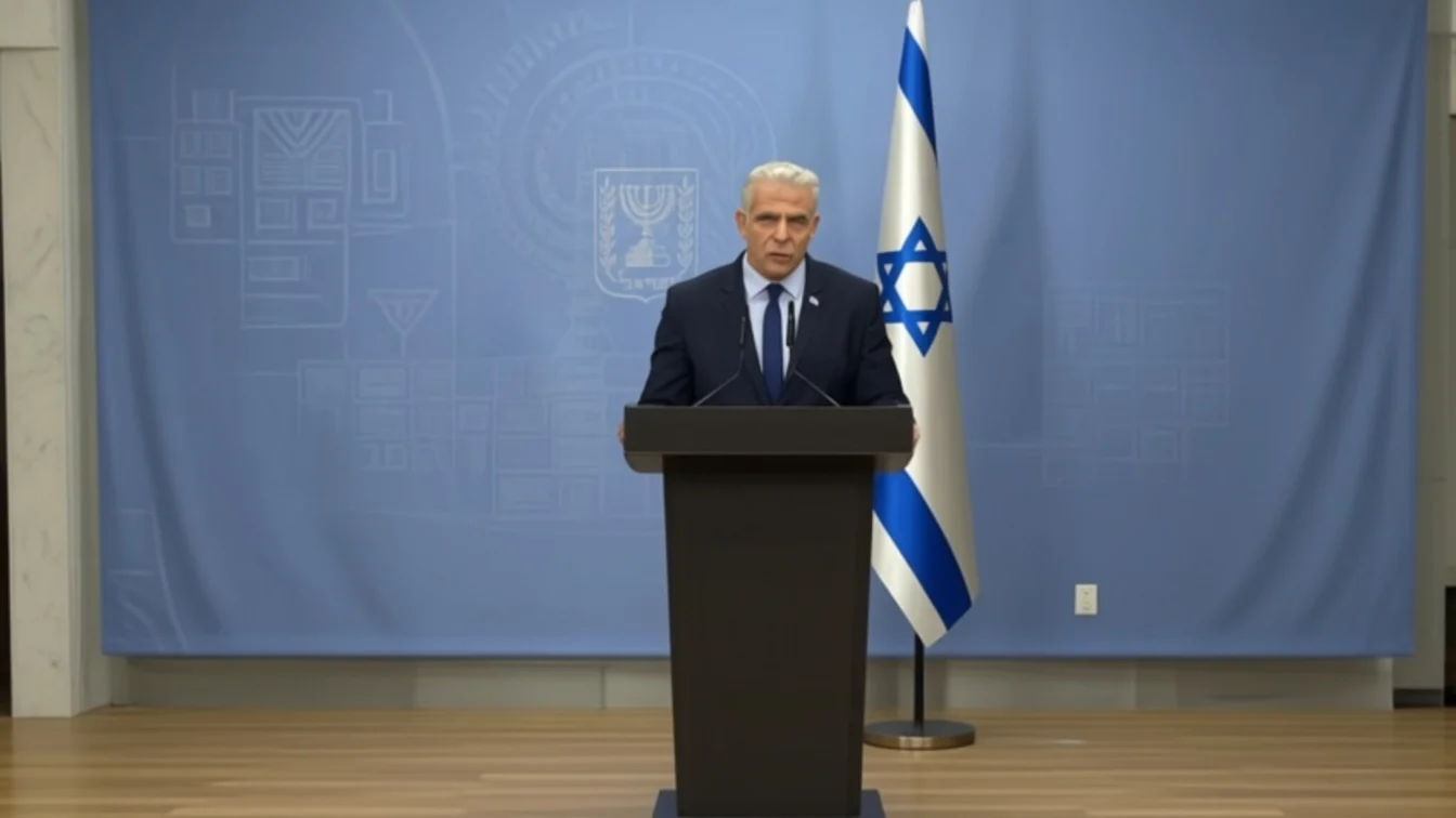 Lapid acuză un dezastru de securitate în Israel armata e la un pas de colaps