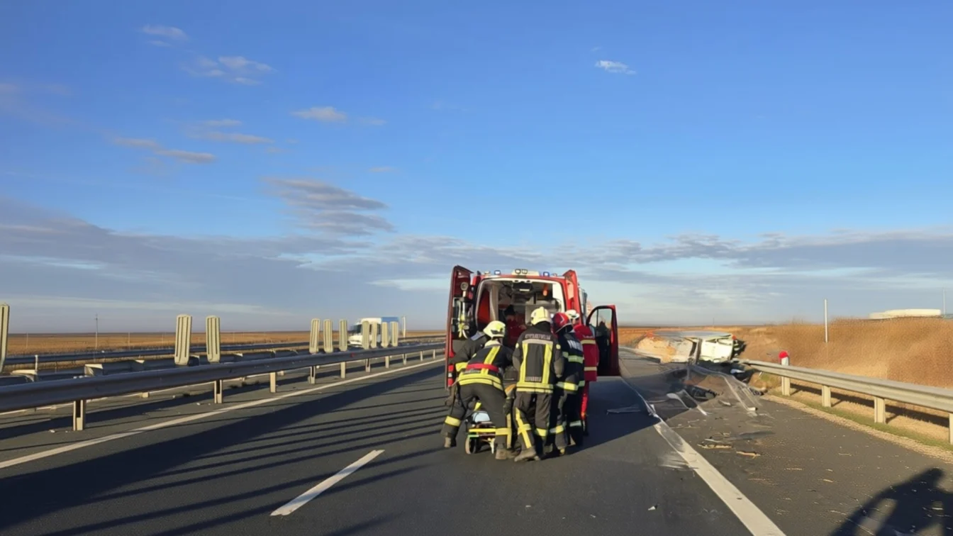 Cisternă cu GPL răsturnată pe A3 la kilometrul 37 blochează total circulația