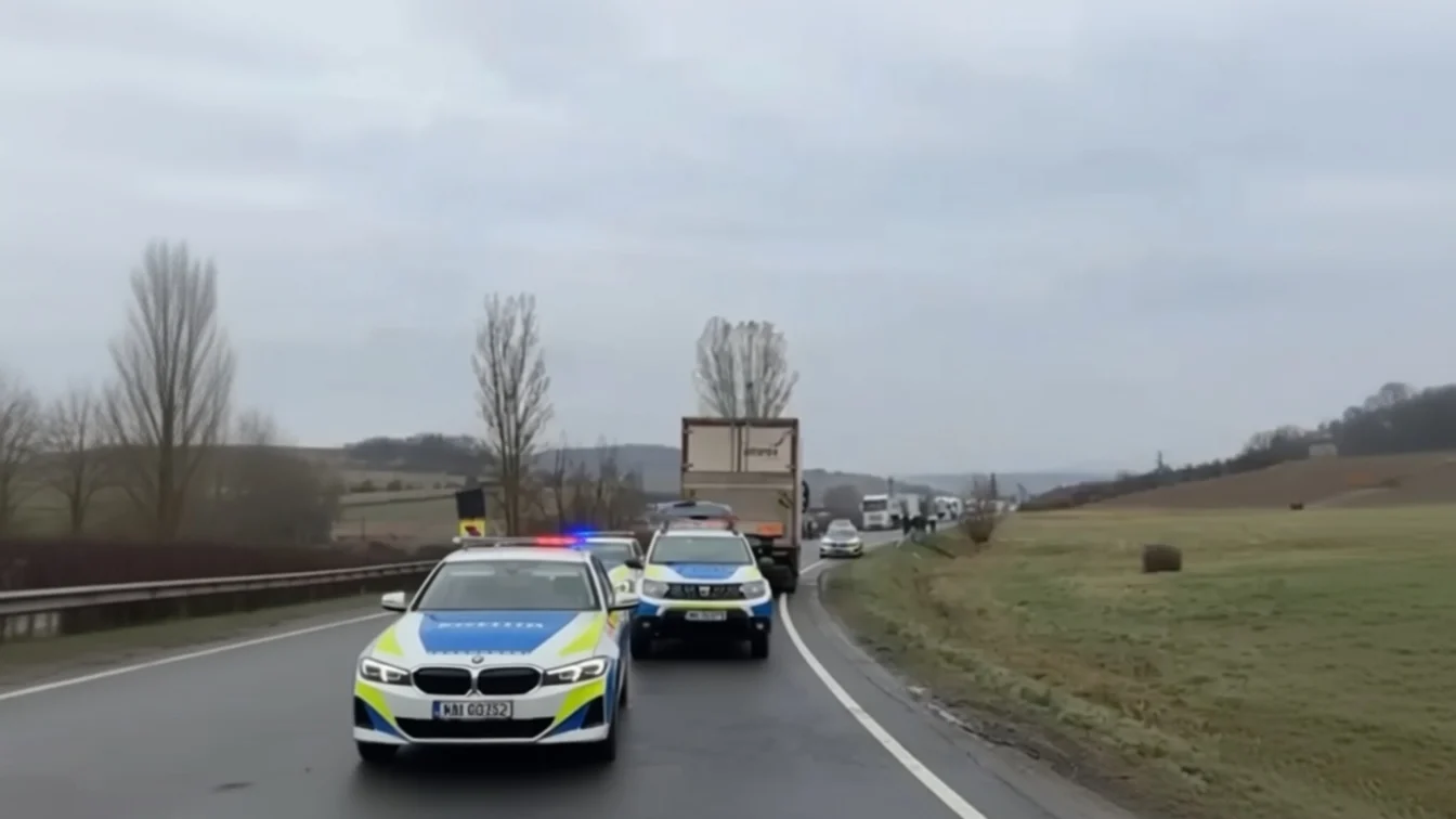 Accident teribil în Cluj 5 oameni au murit striviți între două TIR-uri