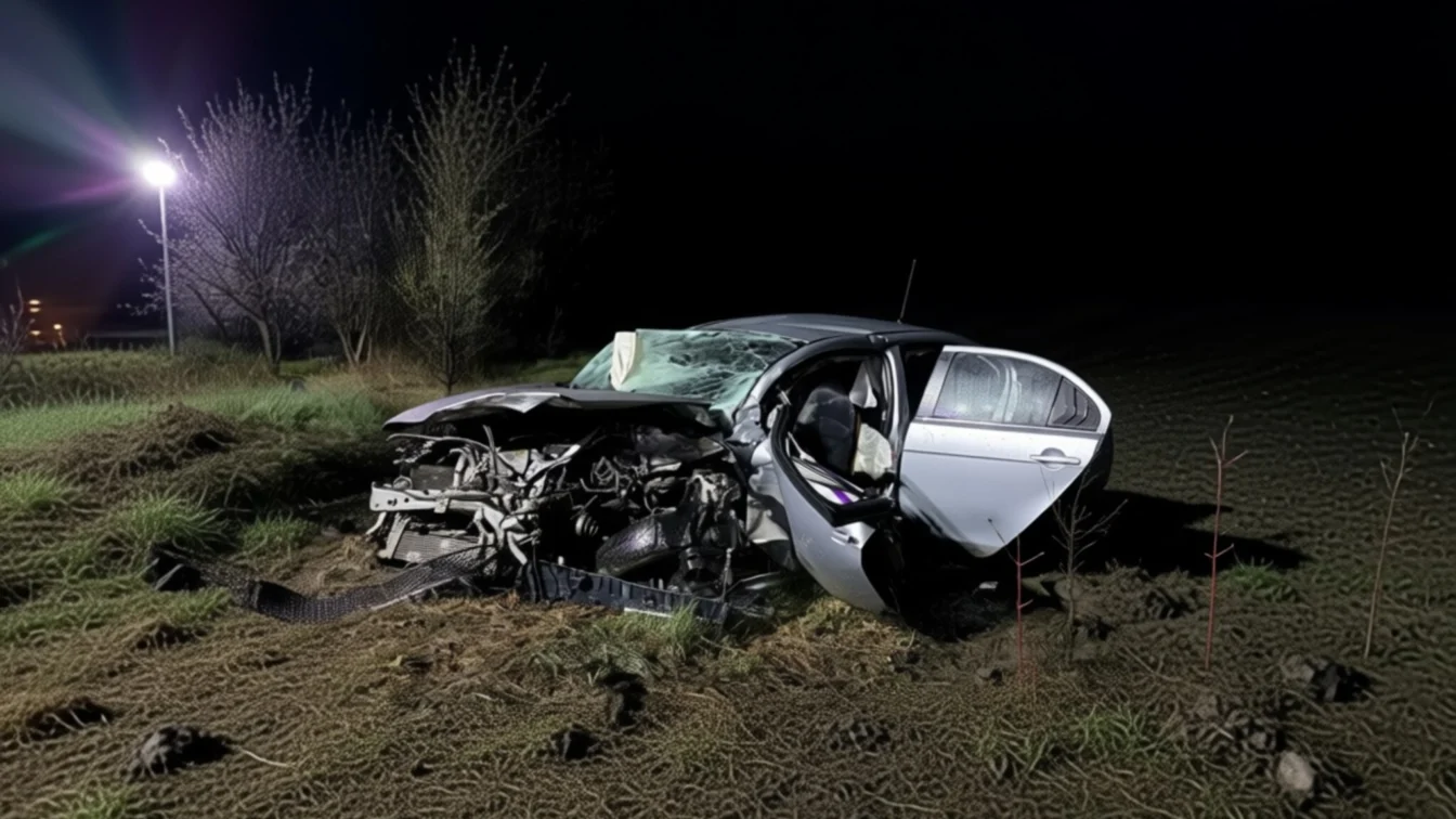 Cinci persoane încarcerate după un accident grav pe un drum din Cluj