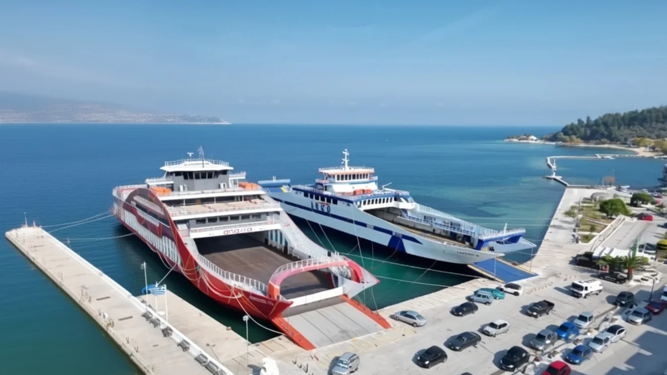 Vacanța în Thassos cu mașina te costă peste 260 de euro doar pe combustibil și feribot