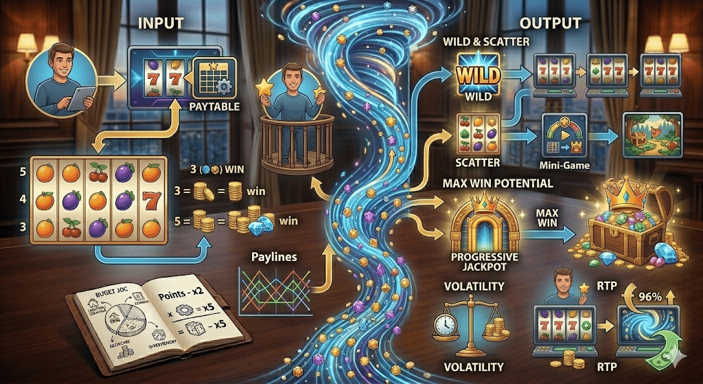 Cum sa citesti corect tabelul de plata al unui slot online