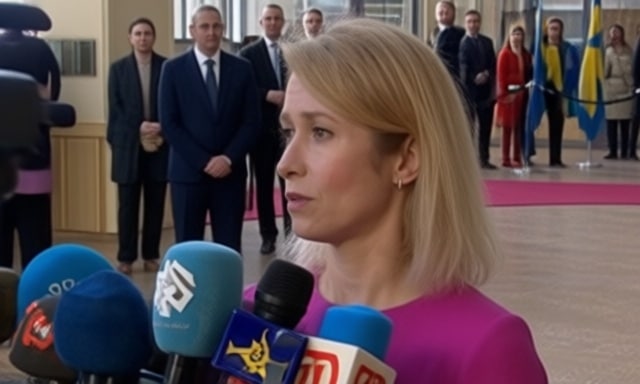 Kallas cere UE să impună embargo pentru a proteja sprijinul acordat Ucrainei