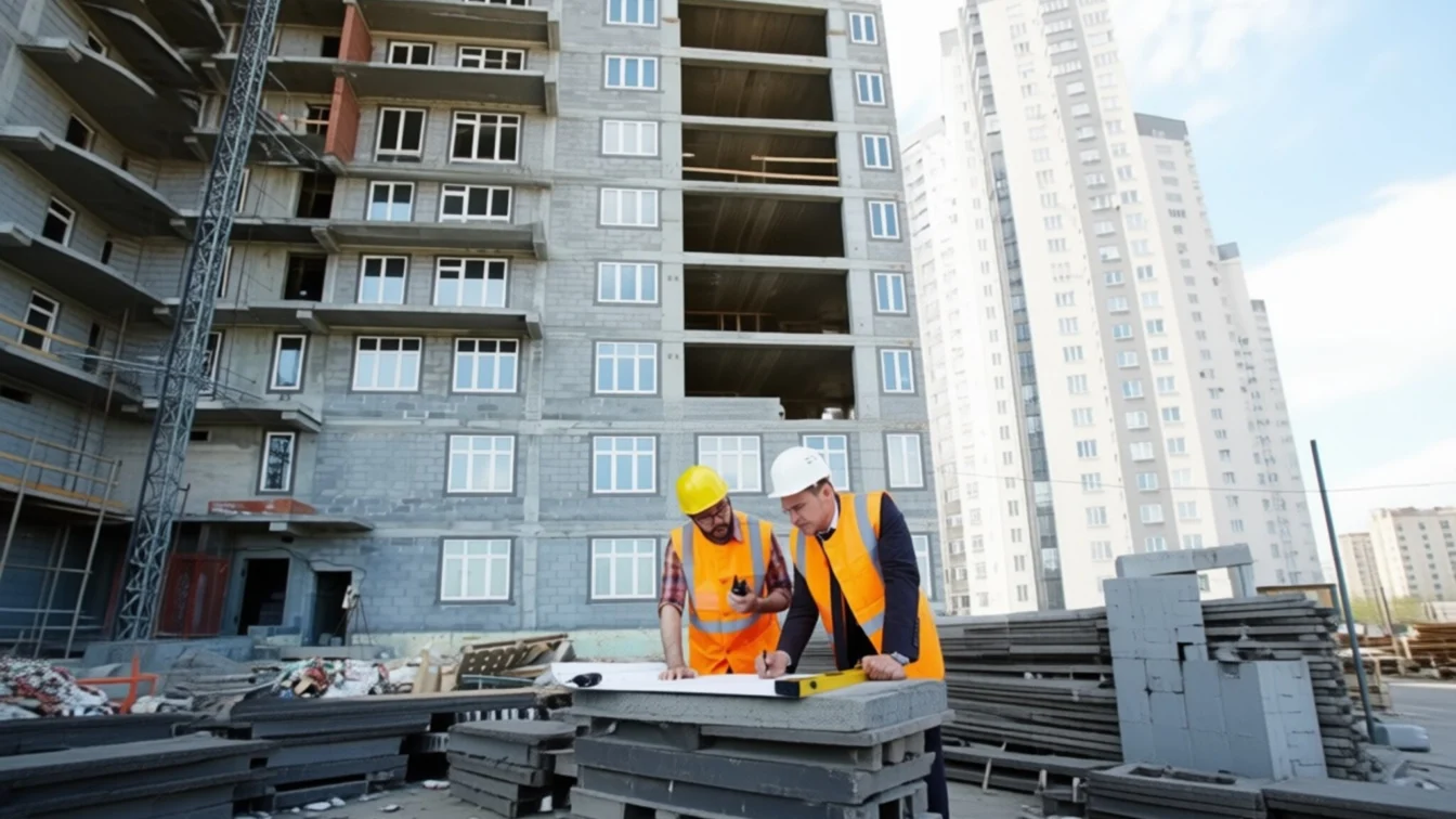 Construcțiile s-au prăbușit cu 69% în ianuarie. Românii au pus frână la șantiere
