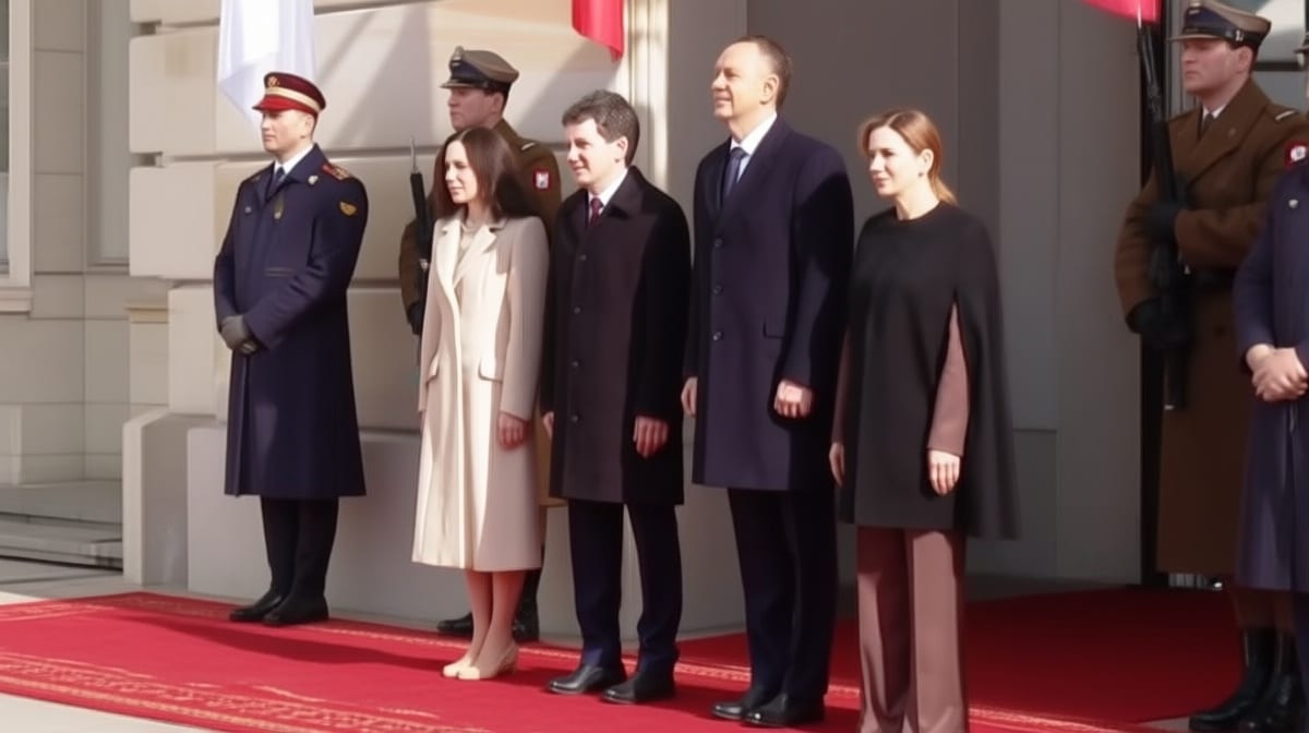 Nicușor Dan, discuții la Varșovia despre umbrela nucleară a Franței pentru România nicusor dan discutii la varsovia despre umbrela nucleara a frantei pentru romania 1772706079