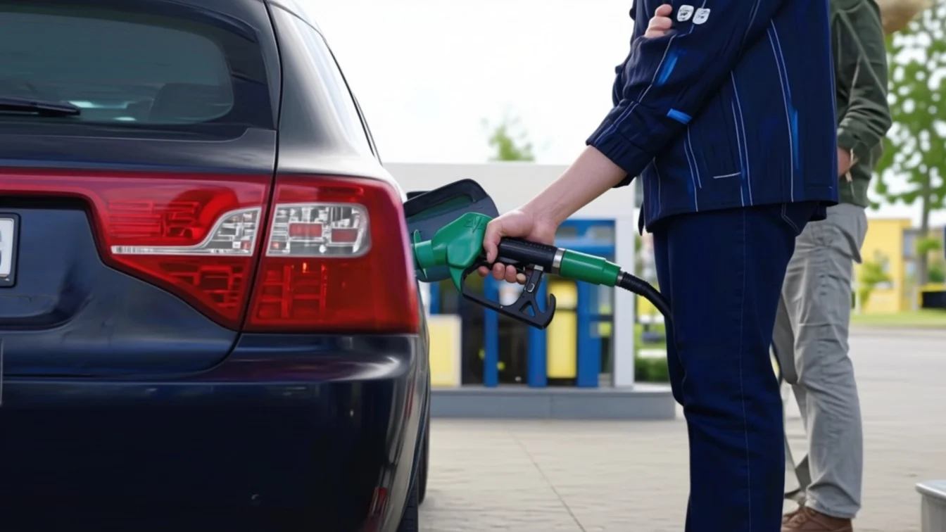 Prețul motorinei a sărit de 10 lei. Peste 60% din bani ajung la stat