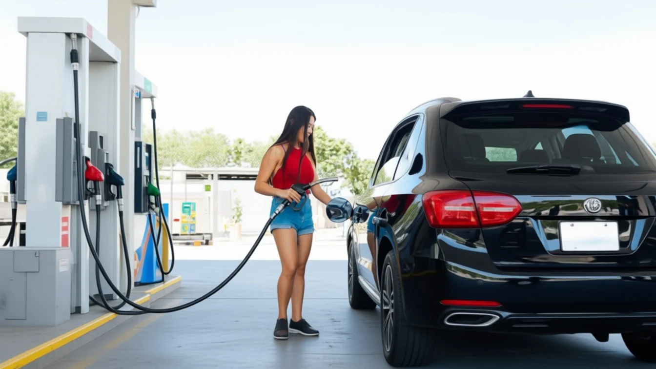 Motorina a atins un preț record de 17,5 lei pe litru într-o regiune cheie