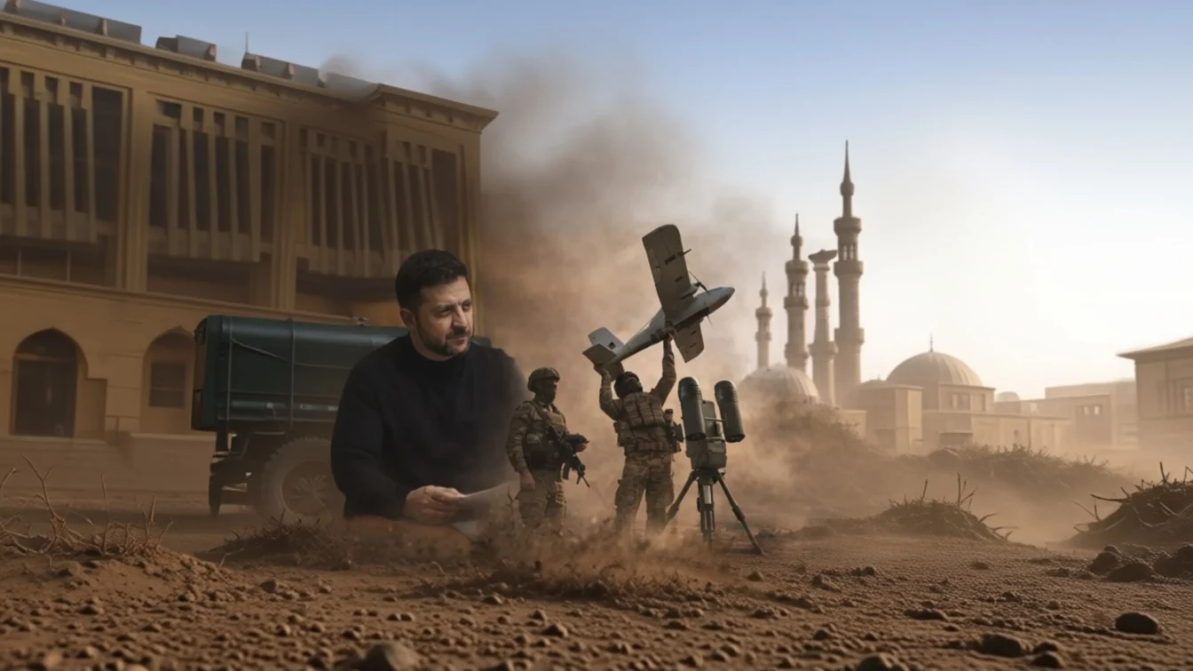 Paradoxul războiului – ucraina trimite unități anti-drone în 5 state din Orient