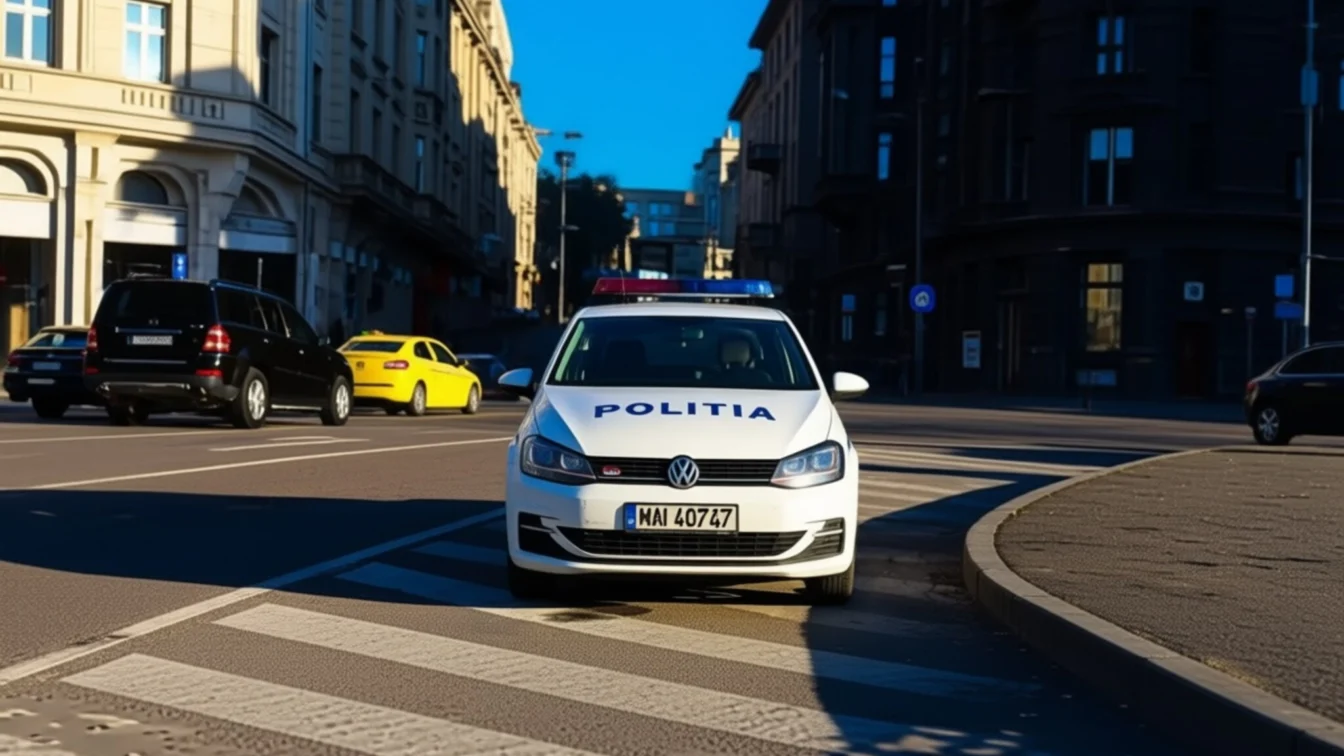 Șofer începător prins cu 150 km/h a primit o amendă de 4.050 de lei