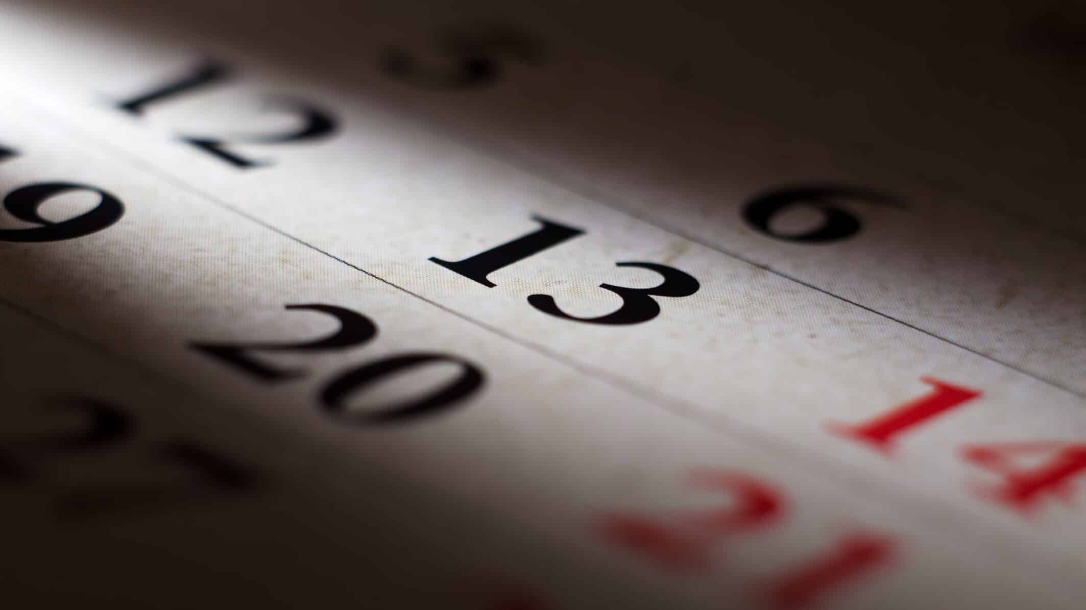 Zile de ghinion precum vineri 13 sunt doar mitul care ascunde adevăratul pericol