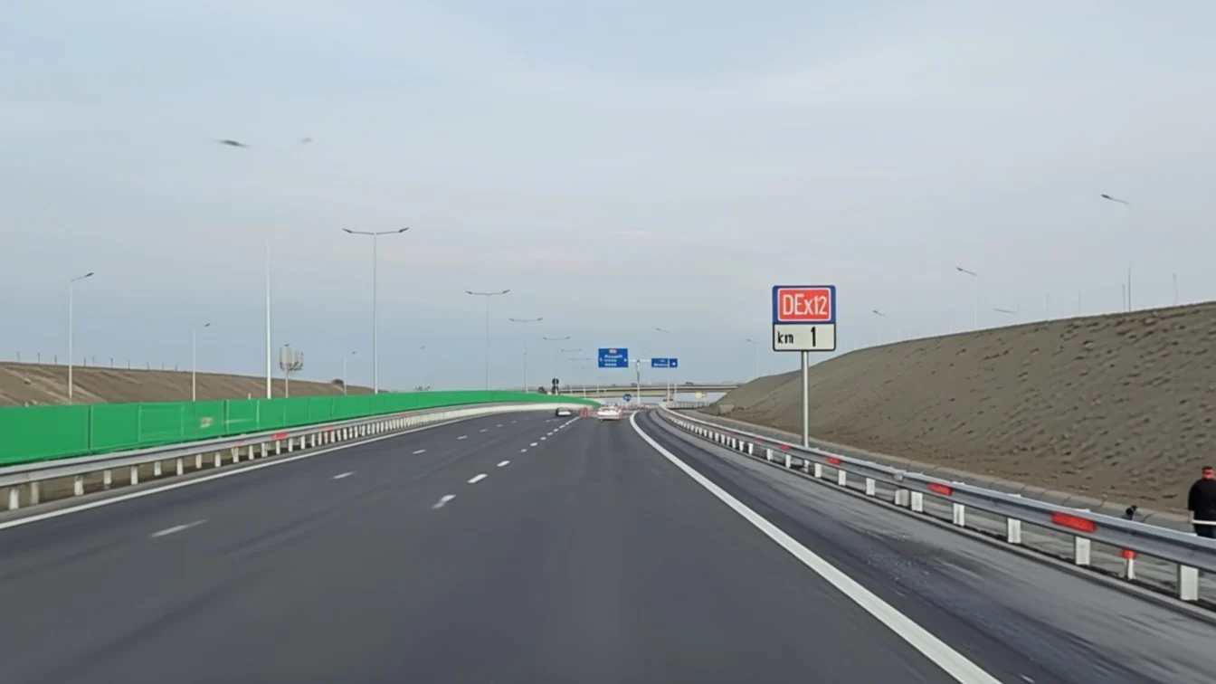 Autostrada Ford de 3,1 miliarde lei închisă la nici un an de la inaugurare