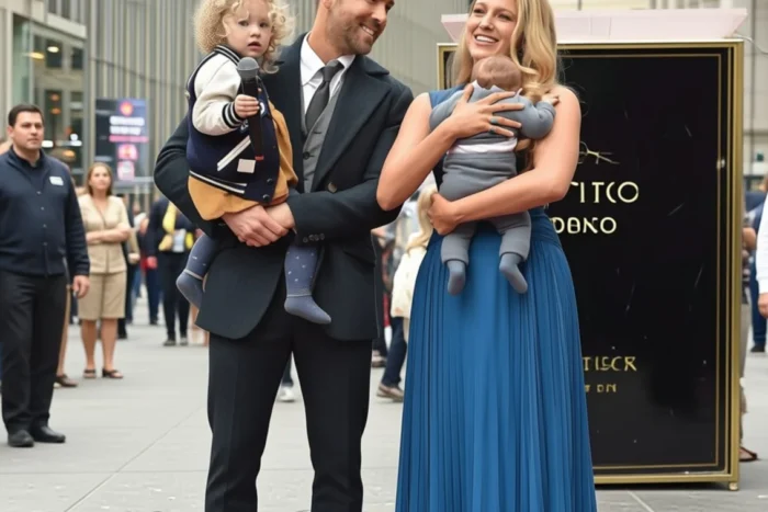 Blake Lively victima unei farse de 1 Aprilie pusă la cale de cei 4 copii Blake Lively