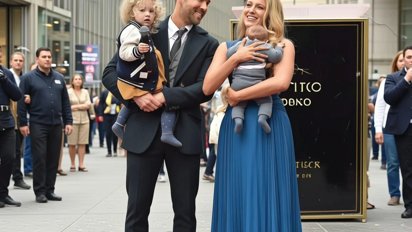 Blake Lively victima unei farse de 1 Aprilie pusă la cale de cei 4 copii