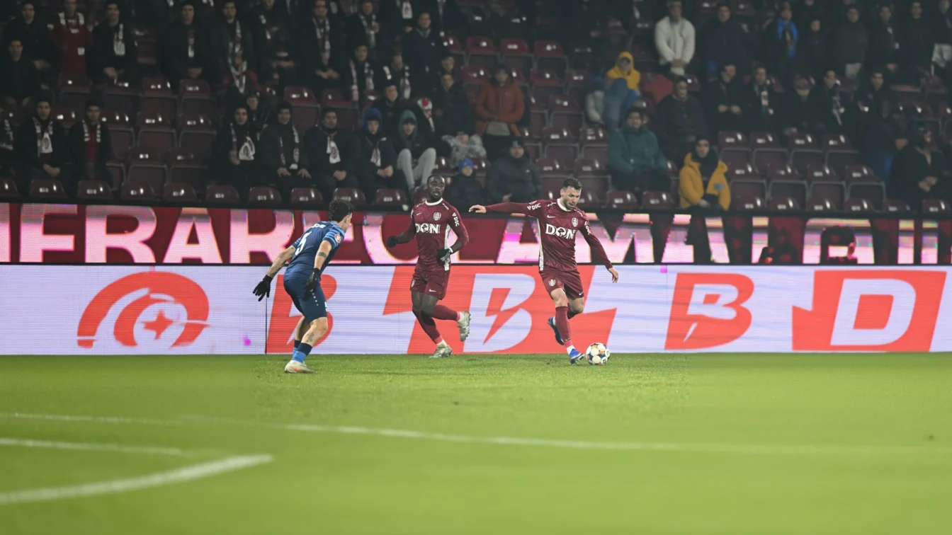 CFR Cluj smulge victoria cu FC Argeș cu un gol marcat în minutul 93