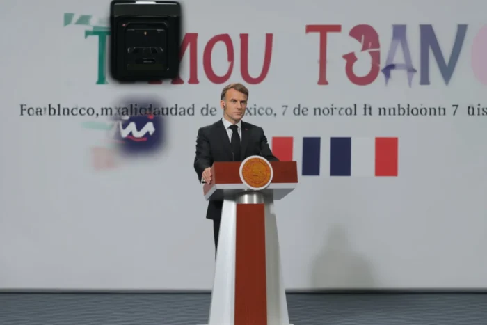 Macron raspunde jignirilor lui Trump la adresa sotiei sale si a accentului francez Emmanuel Macron