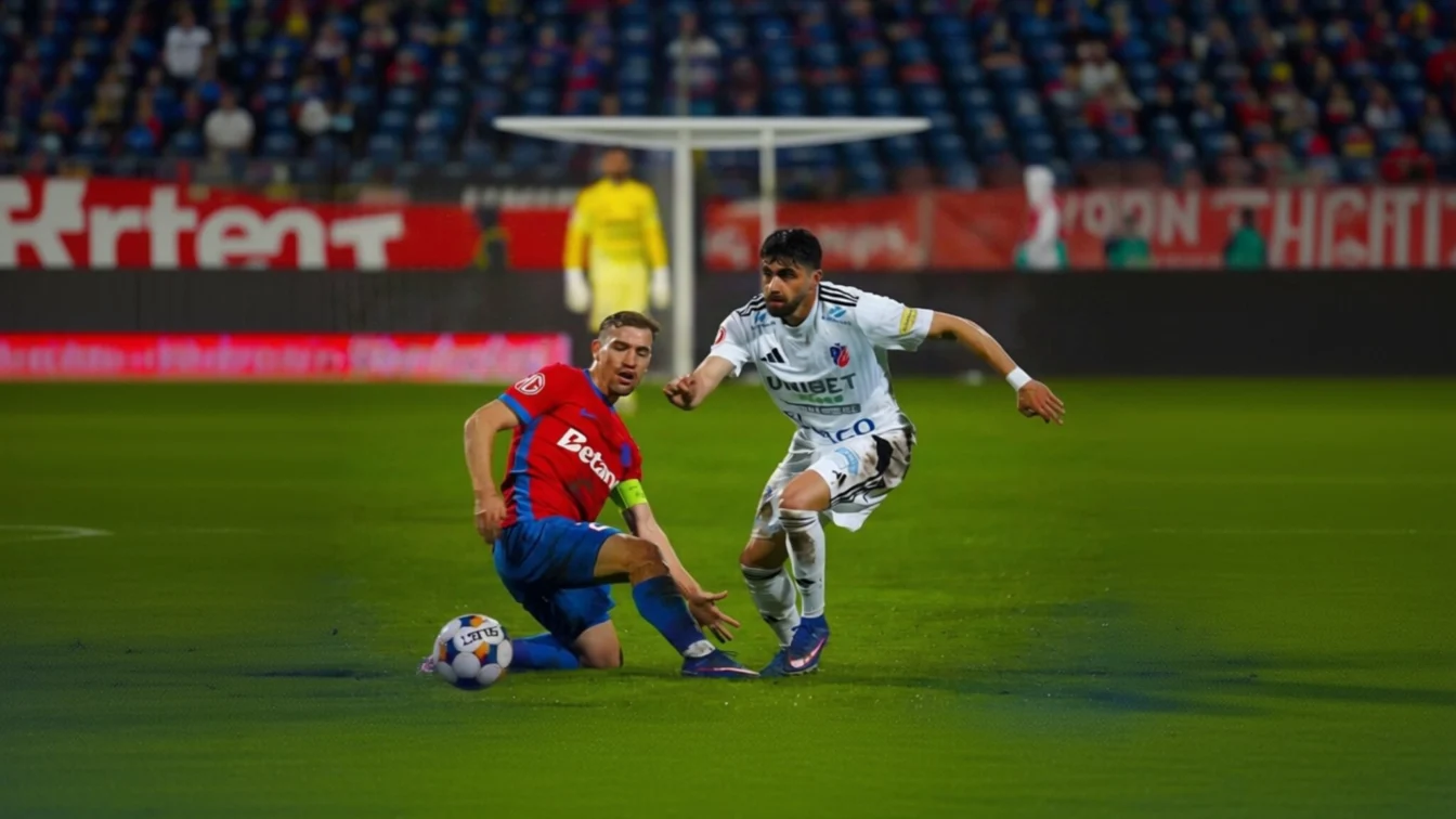 FCSB a condus de două ori dar pierde cu 3-2 la Botoșani