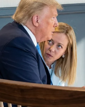 Giorgia Meloni Donald Trump