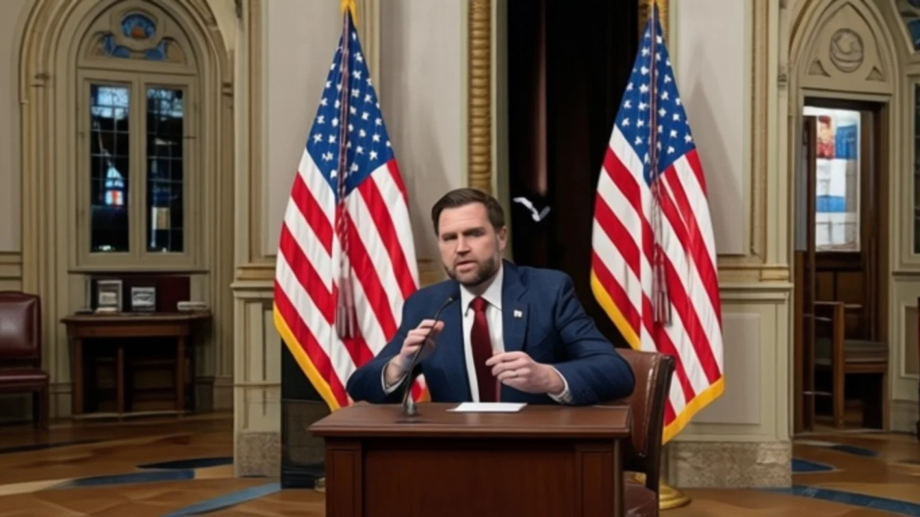 Vicepreședintele SUA JD Vance sosește în Ungaria înaintea alegerilor din 12 aprilie