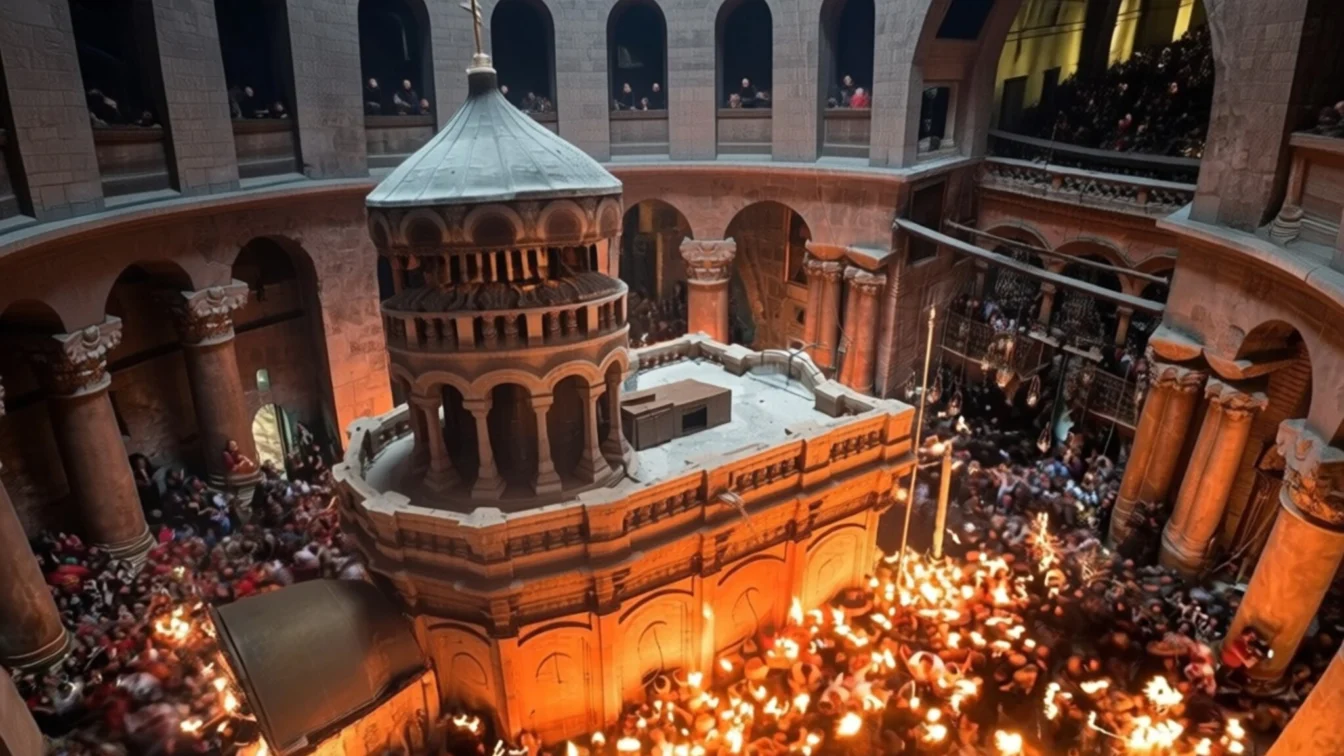 Lumina Sfântă ajunge sâmbătă la București cu un zbor special din Ierusalim