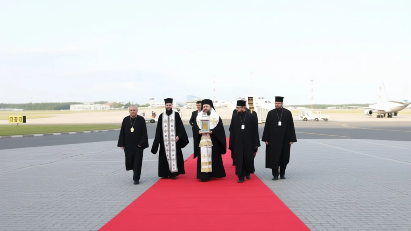 Lumina Sfântă a ajuns în România cu un zbor privat de la Ierusalim