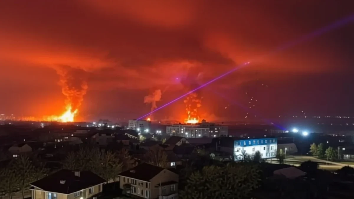 Explozii puternice în Rusia după ce dronele au lovit portul petrolier Novorossiysk Novorossiysk