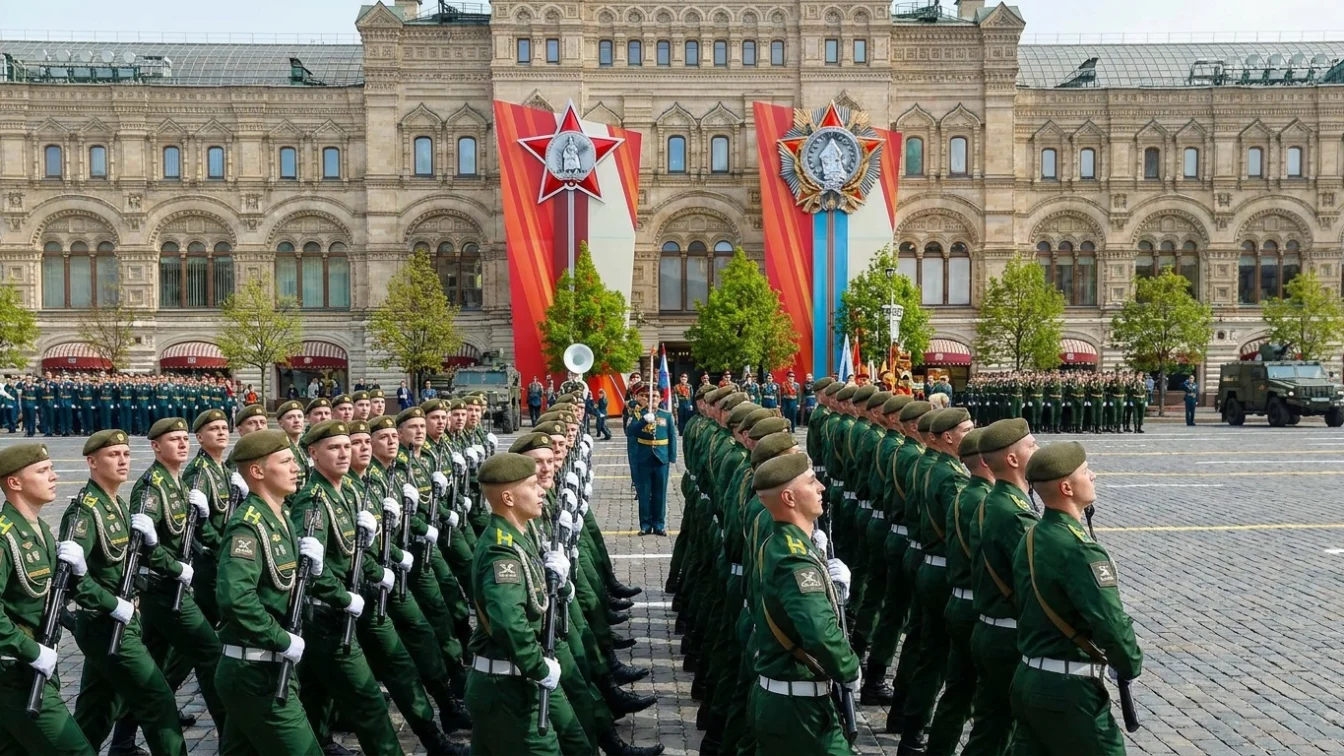 Kremlinul ia o decizie fără precedent. Parada Victoriei din Piața Roșie va fi un spectacol pietonal