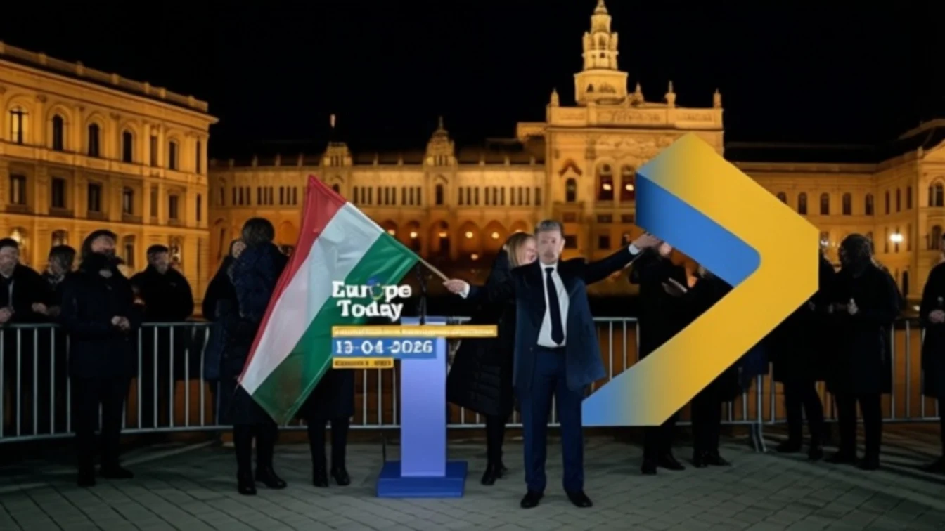 Péter Magyar îl învinge pe Viktor Orbán și pune capăt erei de 16 ani în Ungaria