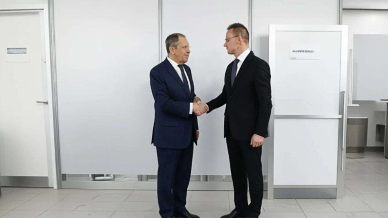Szijjártó l-a informat pe Lavrov direct din summitul UE și i-a oferit documente