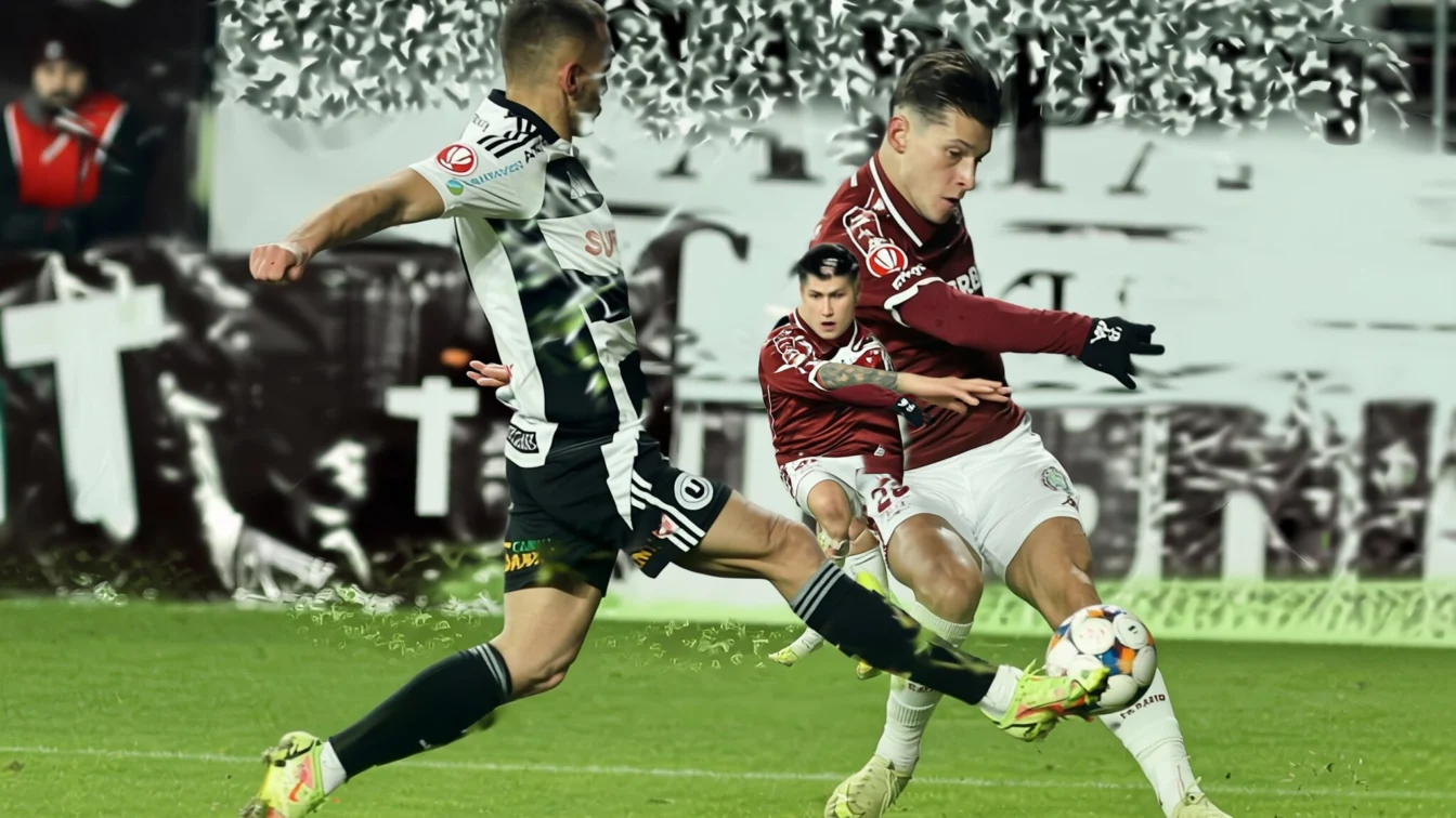 Rapid U Cluj un derby al golgheterilor cu 31 de goluri înscrise